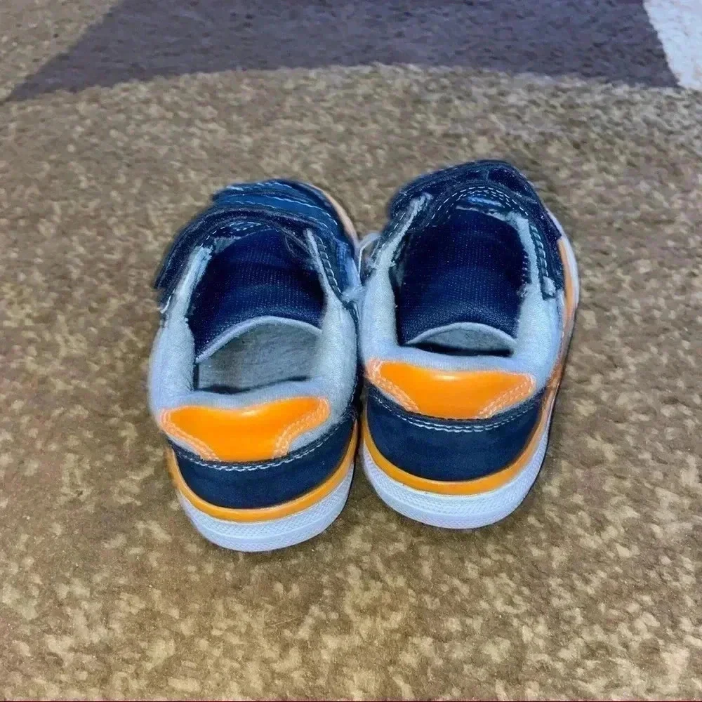 Gymboree baby shoes /pink blue white & gray